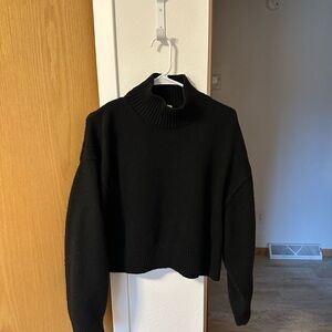 H&M Black Turtleneck Sweater